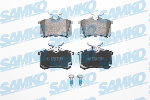 Samko 5SP1508 - Brake Pad Set, disc brake autospares.lv