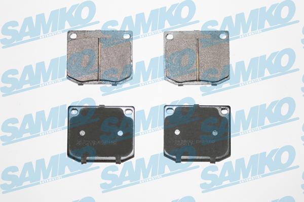 Samko 5SP150 - Brake Pad Set, disc brake autospares.lv