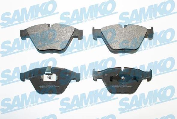 Samko 5SP1510 - Brake Pad Set, disc brake autospares.lv