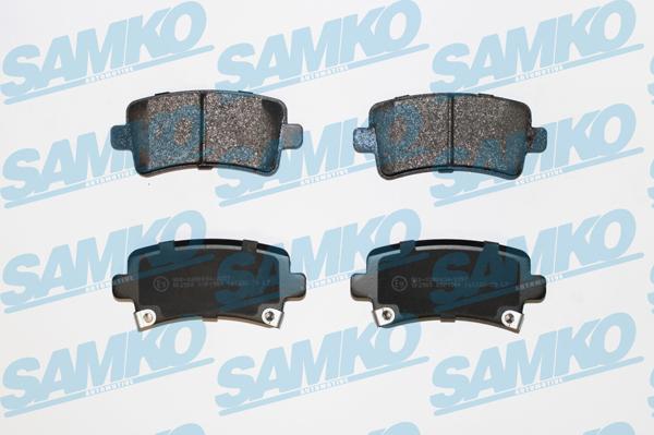 Samko 5SP1584 - Brake Pad Set, disc brake autospares.lv