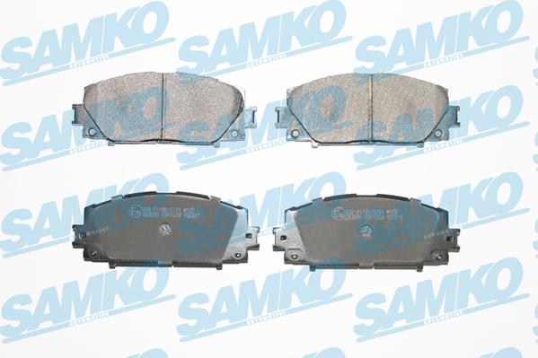 Samko 5SP1529 - Brake Pad Set, disc brake autospares.lv