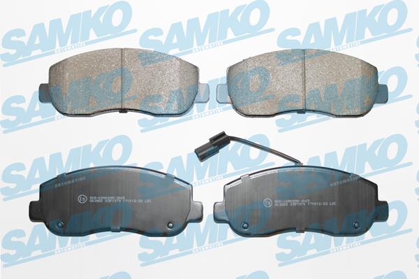 Samko 5SP1579 - Brake Pad Set, disc brake autospares.lv