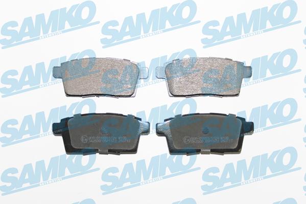 Samko 5SP1572 - Brake Pad Set, disc brake autospares.lv