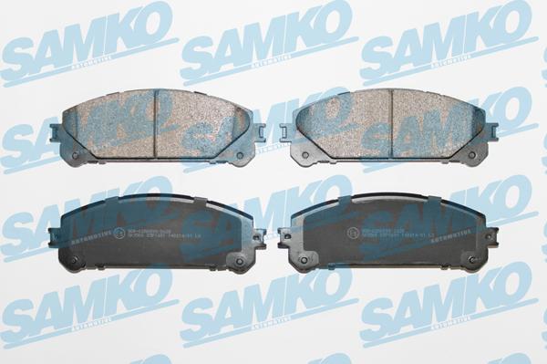 Samko 5SP1691 - Brake Pad Set, disc brake autospares.lv