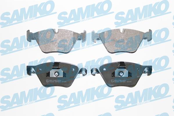 Samko 5SP1641 - Brake Pad Set, disc brake autospares.lv