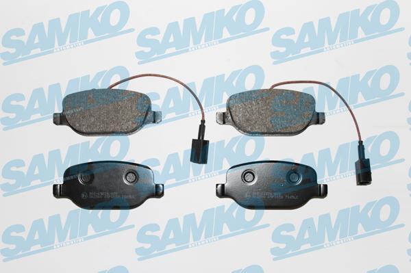Samko 5SP1659 - Brake Pad Set, disc brake autospares.lv