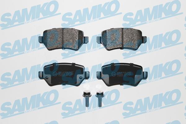 Samko 5SP1650 - Brake Pad Set, disc brake autospares.lv