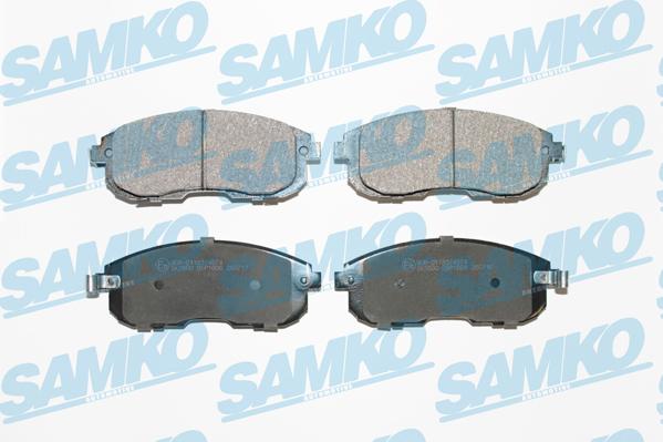 Samko 5SP1606 - Brake Pad Set, disc brake autospares.lv
