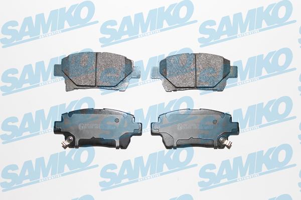 Samko 5SP1602 - Brake Pad Set, disc brake autospares.lv