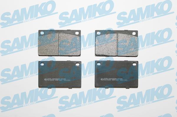 Samko 5SP161 - Brake Pad Set, disc brake autospares.lv