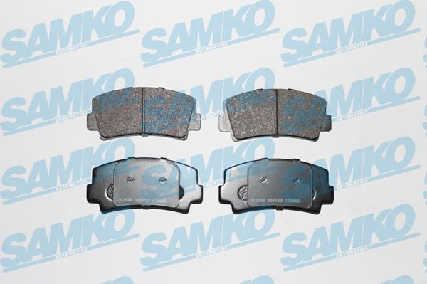 Samko 5SP168 - Brake Pad Set, disc brake autospares.lv