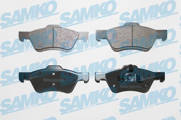 Samko 5SP1622 - Brake Pad Set, disc brake autospares.lv