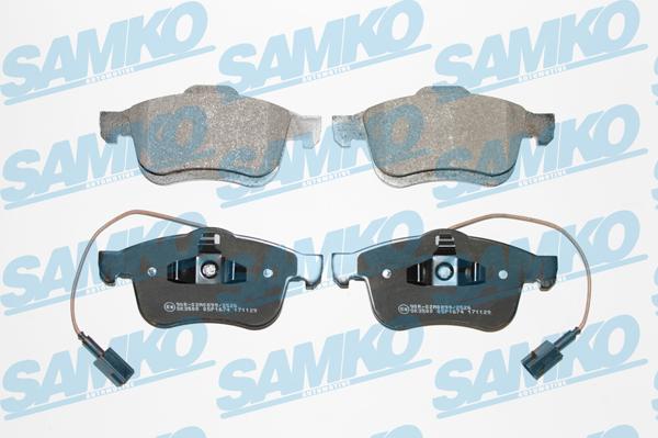 Samko 5SP1674 - Brake Pad Set, disc brake autospares.lv