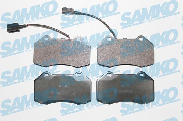 Samko 5SP1671 - Brake Pad Set, disc brake autospares.lv