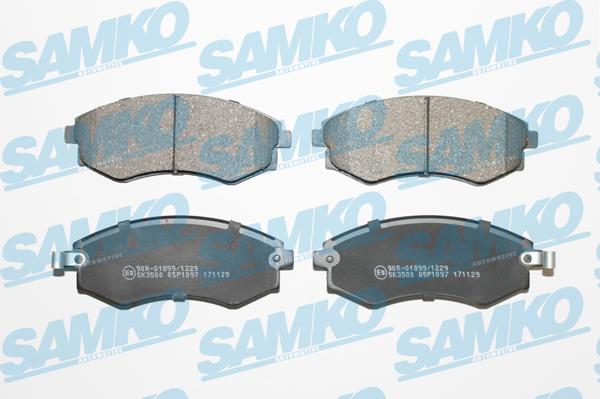 Samko 5SP1097 - Brake Pad Set, disc brake autospares.lv