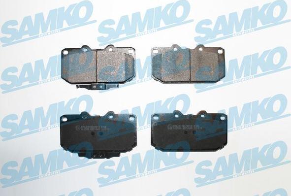 Samko 5SP1049 - Brake Pad Set, disc brake autospares.lv