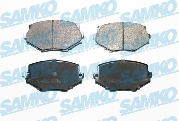 Samko 5SP1043 - Brake Pad Set, disc brake autospares.lv
