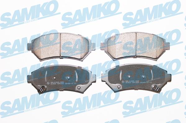 Samko 5SP1054 - Brake Pad Set, disc brake autospares.lv