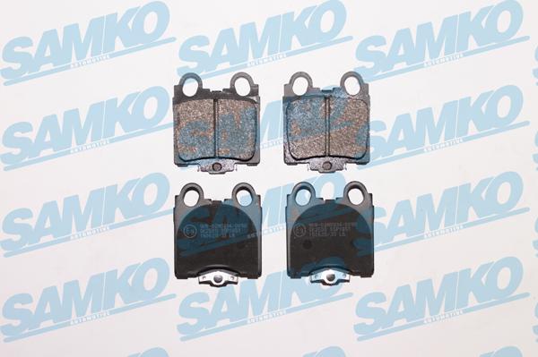 Samko 5SP1051 - Brake Pad Set, disc brake autospares.lv