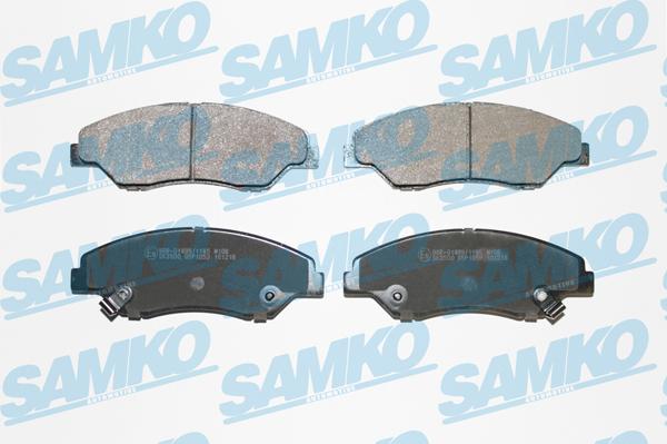 Samko 5SP1053 - Brake Pad Set, disc brake autospares.lv