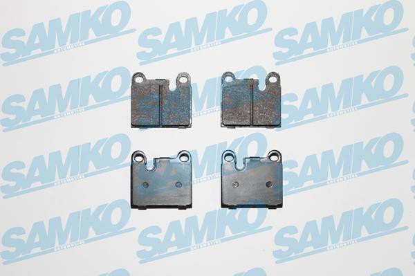 Samko 5SP1057 - Brake Pad Set, disc brake autospares.lv