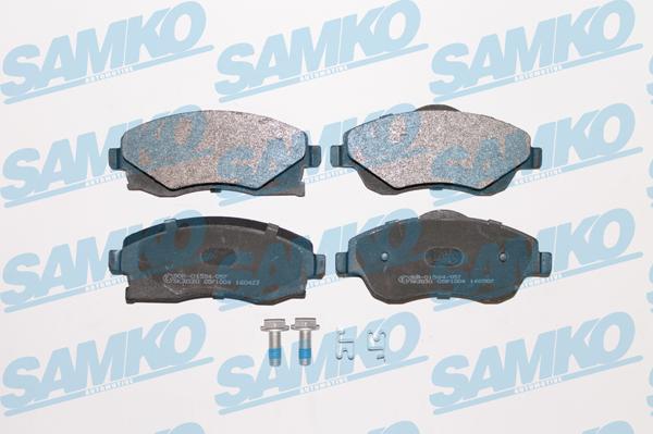 Samko 5SP1004 - Brake Pad Set, disc brake autospares.lv
