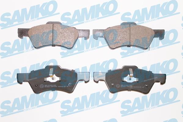 Samko 5SP1006 - Brake Pad Set, disc brake autospares.lv