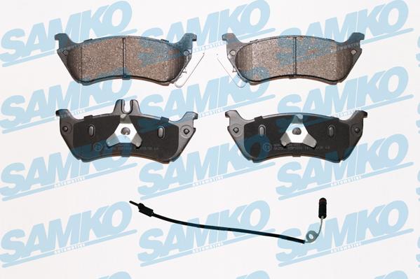 Samko 5SP1000A - Brake Pad Set, disc brake autospares.lv