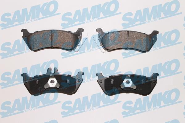 Samko 5SP1000 - Brake Pad Set, disc brake autospares.lv