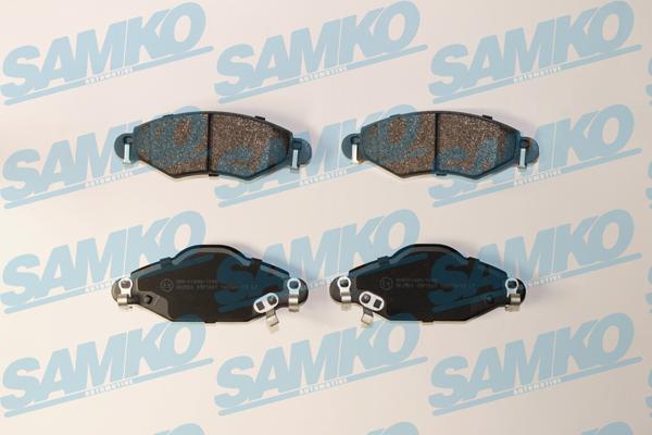 Samko 5SP1001 - Brake Pad Set, disc brake autospares.lv