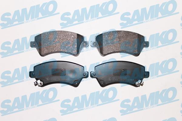 Samko 5SP1002 - Brake Pad Set, disc brake autospares.lv