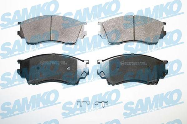 Samko 5SP1019 - Brake Pad Set, disc brake autospares.lv