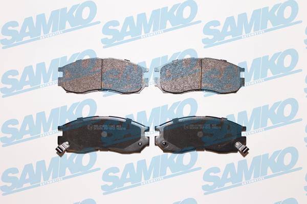 Samko 5SP1012 - Brake Pad Set, disc brake autospares.lv