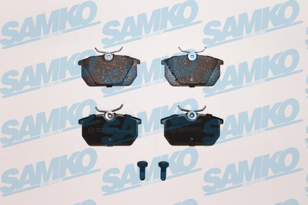 Samko 5SP101 - Brake Pad Set, disc brake autospares.lv