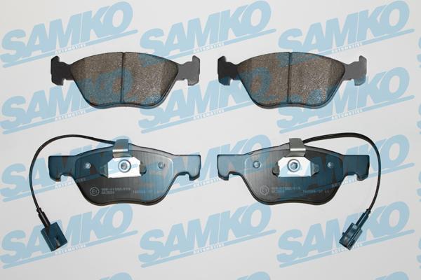 Samko 5SP1098 - Brake Pad Set, disc brake autospares.lv