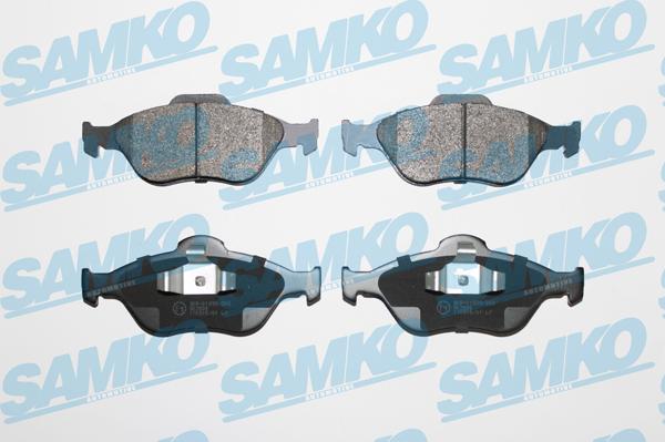 Samko 5SP1088 - Brake Pad Set, disc brake autospares.lv