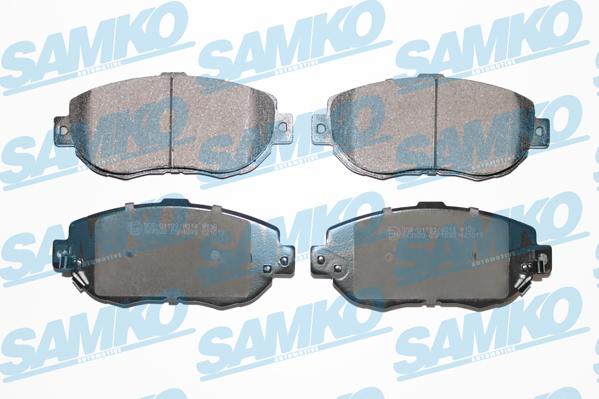 Samko 5SP1033 - Brake Pad Set, disc brake autospares.lv