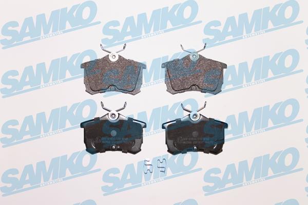 Samko 5SP1037 - Brake Pad Set, disc brake autospares.lv