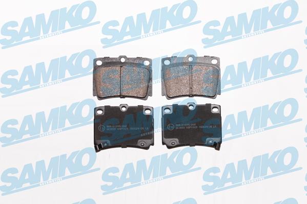 Samko 5SP1029 - Brake Pad Set, disc brake autospares.lv
