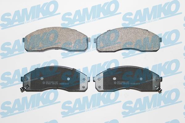 Samko 5SP1072 - Brake Pad Set, disc brake autospares.lv