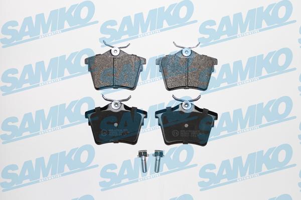 Samko 5SP1195 - Brake Pad Set, disc brake autospares.lv