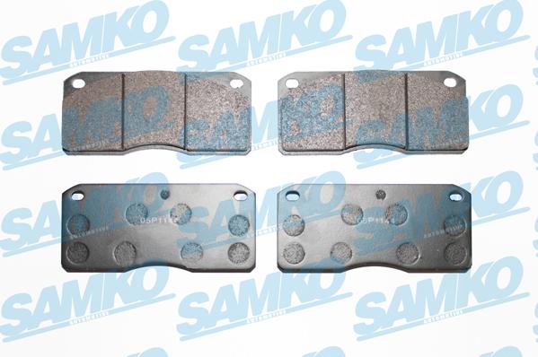 Samko 5SP1144 - Brake Pad Set, disc brake autospares.lv