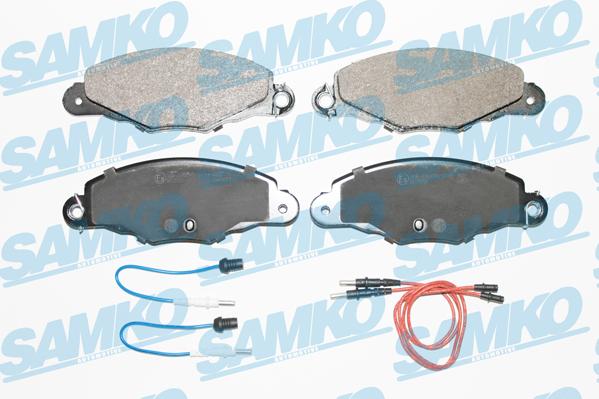 Samko 5SP1140 - Brake Pad Set, disc brake autospares.lv