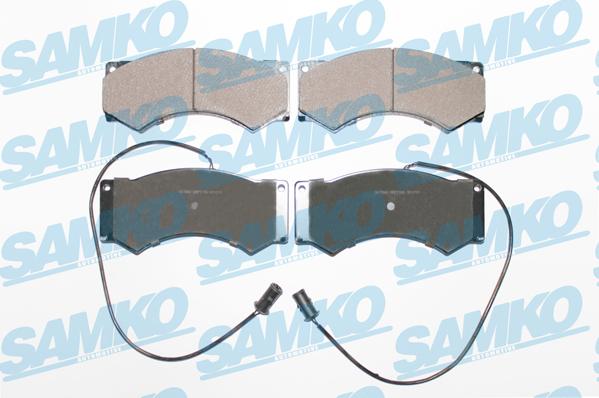 Samko 5SP1155 - Brake Pad Set, disc brake autospares.lv