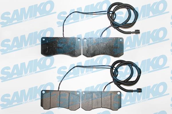 Samko 5SP1160 - Brake Pad Set, disc brake autospares.lv