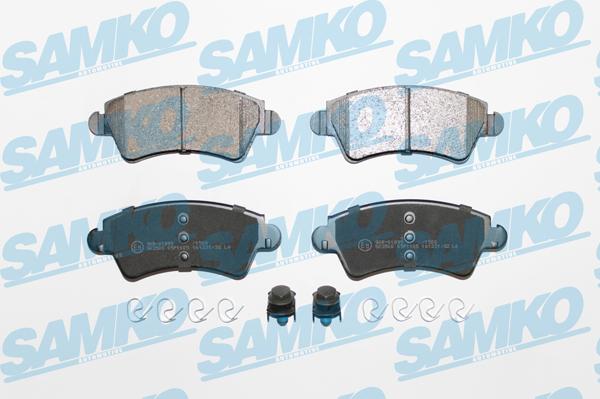 Samko 5SP1105 - Brake Pad Set, disc brake autospares.lv