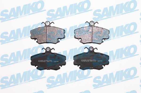 Samko 5SP1107 - Brake Pad Set, disc brake autospares.lv