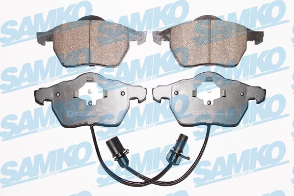 Samko 5SP1119 - Brake Pad Set, disc brake autospares.lv