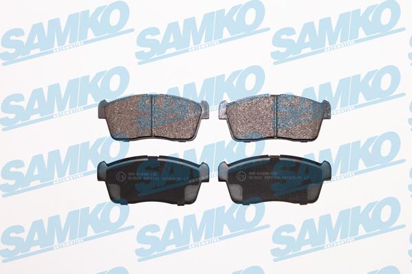 Samko 5SP1110 - Brake Pad Set, disc brake autospares.lv