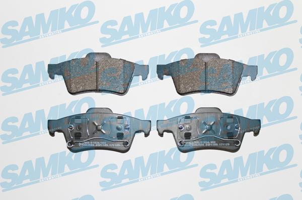 Samko 5SP1189 - Brake Pad Set, disc brake autospares.lv